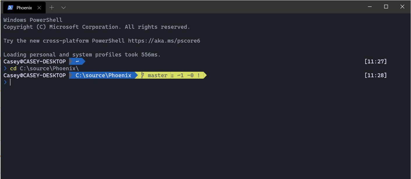 Closing the developer inner loop with Powershell and Bash