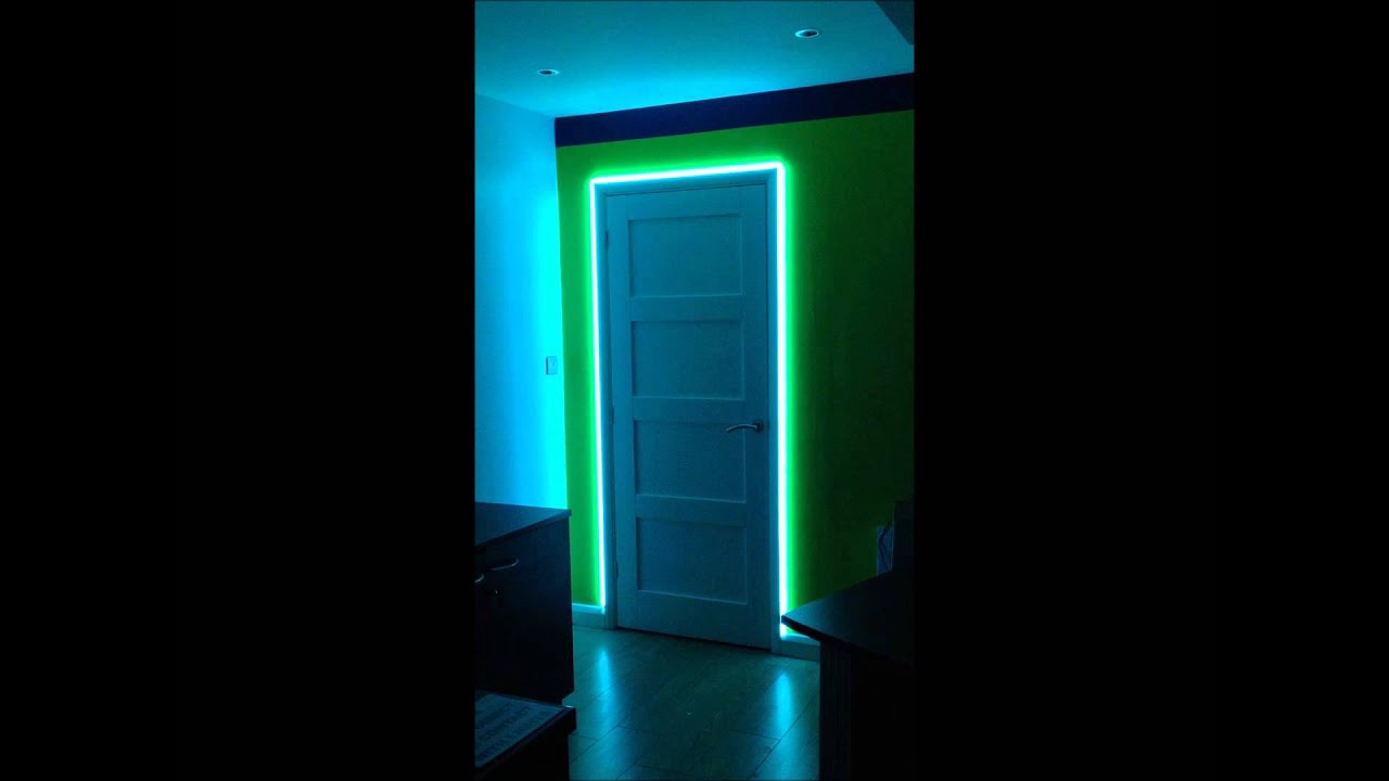 Door frame LEDs