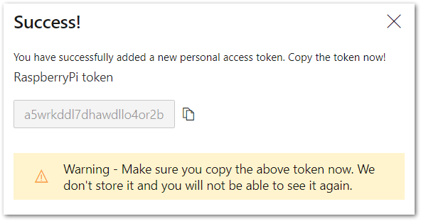 access token success