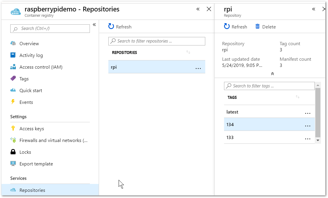 confirm acr image