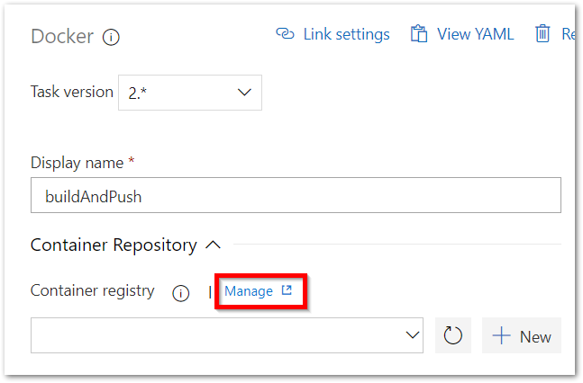 manage service connection