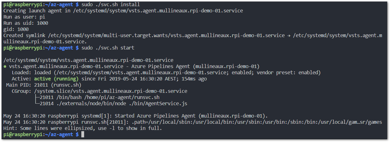 install and restart