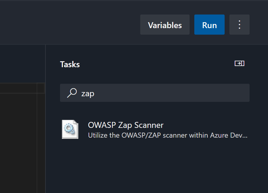 OWASP Zap Scanner