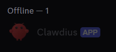 Discord bot offline
